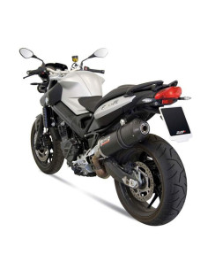 Escape Marca Mivv carbono sport slip-on oval para bmw f800r-gt 2009-