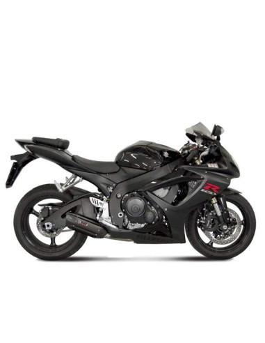 Escape Marca Mivv sport suono negro para Suzuki gsx-r 600-750 06-07