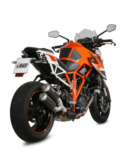 Escape Marca Mivv Modelo MK3 doble para KTM 1290 superduke 14-19