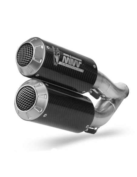 Escape Marca Mivv Modelo MK3 doble para KTM 1290 superduke 14-19