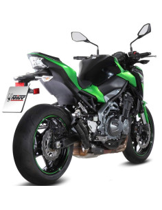 Escape Marca Mivv doble salida negro para Kawasaki Z900-A2