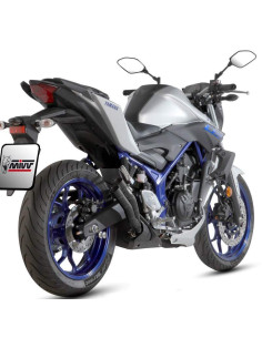 Escape Marca Mivv double gun para Yamaha mt-03 2016- negro