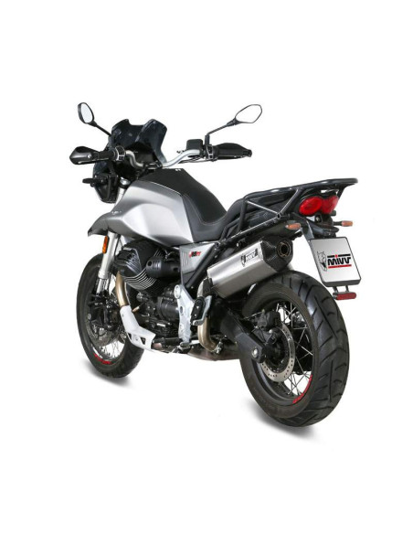 Escape Marca Mivv Moto para Guzzi V85TT 19- acero