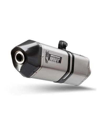 Escape Marca Mivv Moto para Guzzi V85TT 19- acero
