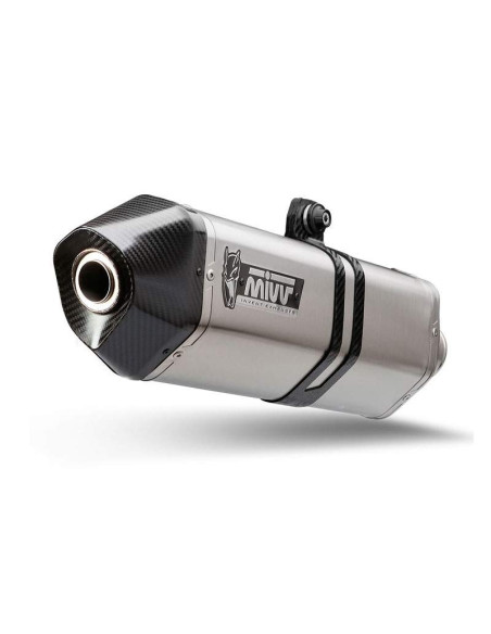 Escape Marca Mivv Moto para Guzzi V85TT 19- acero