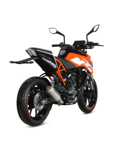 Escape Marca Mivv MK3 acero para KTM Duke 125-390 17-20