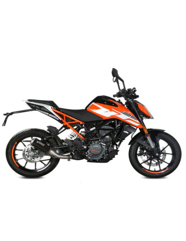 Escape Marca Mivv MK3 acero negro para KTM Duke 125-390 17-