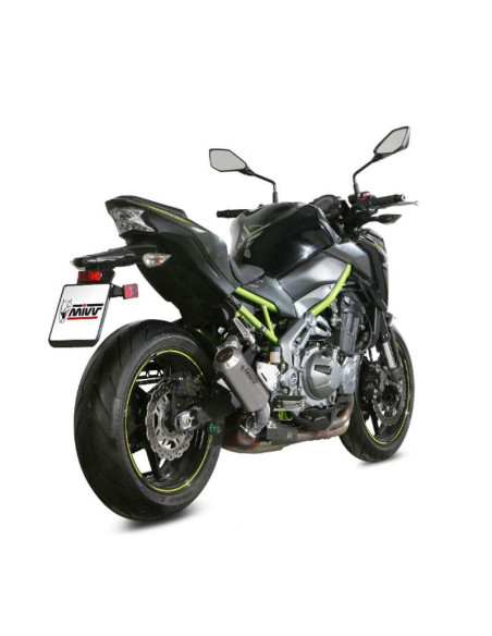 Escape Marca Mivv MK3 acero para Kawasaki Z900 17-19