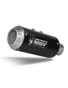 Escape Marca Mivv MK3 acero negro para Kawasaki Z900 17-19 2