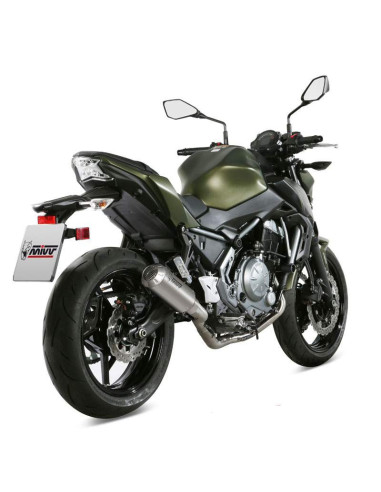 Escape Marca Mivv MK3 acero para Kawasaki Ninja-Z 650 17-23
