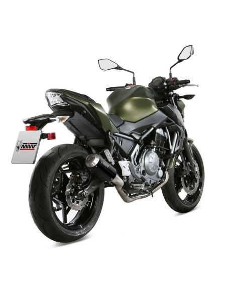 Escape Marca Mivv MK3 carbono para Kawasaki Ninja-Z 650 17-23