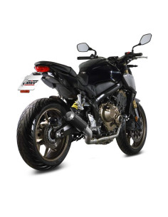 Escape Marca Mivv MK3 negro para honda CBR650R,CB650R 19-23