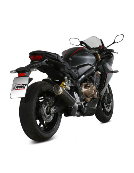 Escape Marca Mivv completo gp carbono para honda CBR650R,CB650R 19-23