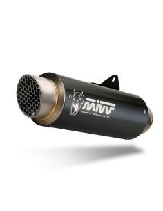 Escape Marca Mivv GP pro negro para DUCATI MONSTER 821-1200 17- 2