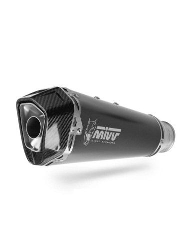 Escape Marca Mivv delta race negro para DUCATI monster 821-1200 17-