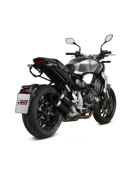Escapes acero negro Marca Mivv para honda cb 1000r 18- MK3