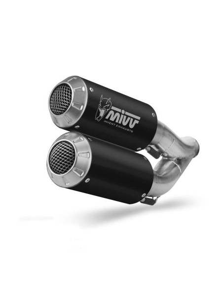 Escapes acero negro Marca Mivv para honda cb 1000r 18- MK3