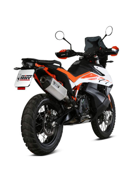 Escape acero Marca Mivv inox para KTM 790-890 Adventure