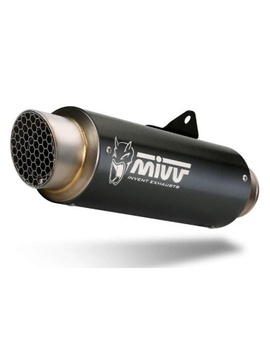 Escape gp pro Marca Mivv acero negro para honda cb500f 19-