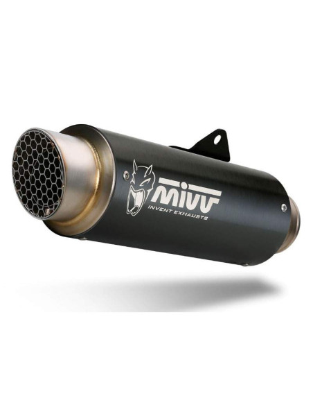 Escape gp pro Marca Mivv acero negro para honda cb500f 19-
