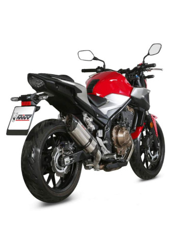 Escape Marca Mivv suono acero para honda cb500f 19-