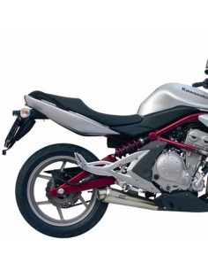 Escape Marca Mivv x-cone para Kawasaki ER6N-F,Versys 650