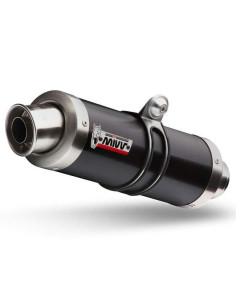 Escape Marca Mivv gp black para Suzuki gsf650 bandit 05-06