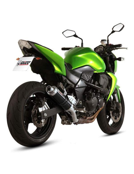 Escape Marca Mivv gp black para Kawasaki z750 07-14