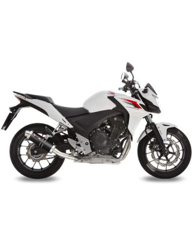 Escape carbono Marca Mivv gp para honda cb500f-x,cbr500r 13-15