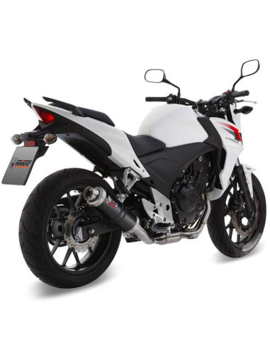 Escape carbono Marca Mivv gp para honda cb500f-x,cbr500r 13-15