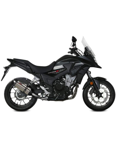 Escape Marca Mivv suono acero para Honda cb500x 17-