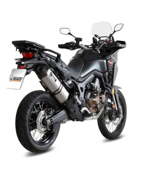 Escape Marca Mivv acero para honda crf1000l africatwin 2016-