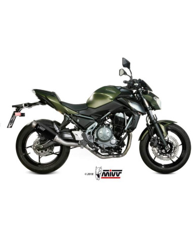 Escape Marca Mivv GP pro para Kawasaki Z650 17-23