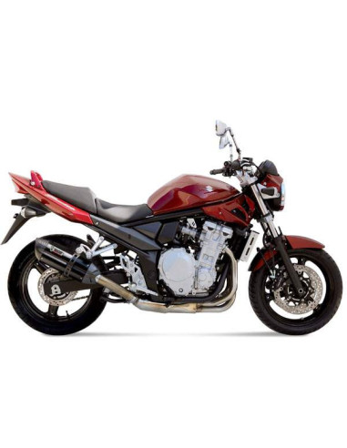 Escape Marca Mivv para Suzuki gsf650- gsx650f suono negro