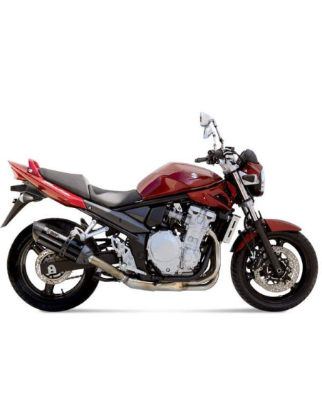Escape Marca Mivv para Suzuki gsf650- gsx650f suono negro