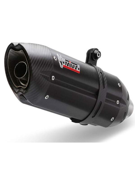 Escape Marca Mivv suono negro para Kawasaki z800 13-16