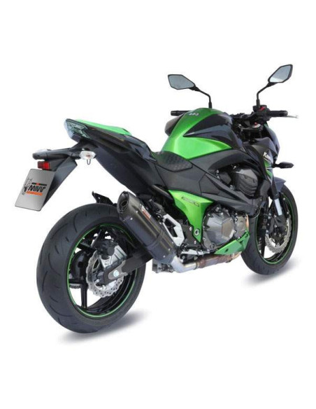 Escape Marca Mivv suono negro para Kawasaki z800 13-16