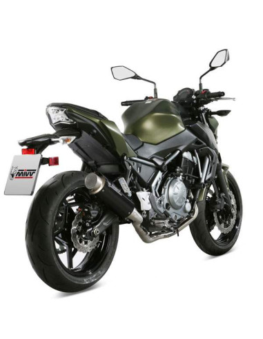 Escape Marca Mivv gp pro carbono para Kawasaki ninja-z650 17-23