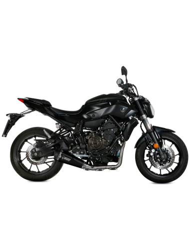 Escape Marca Mivv delta race negro para Yamaha MT07 14-20