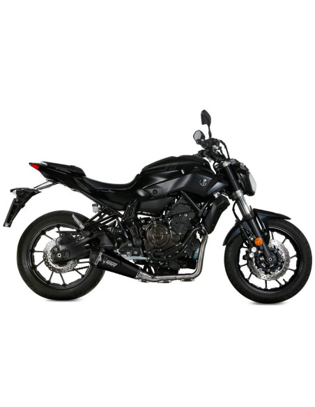 Escape Marca Mivv delta race negro para Yamaha MT07 14-20