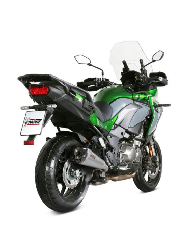 Escape Marca Mivv Delta Race acero para Kawasaki Versys 1000 19-