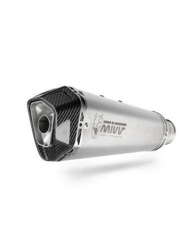 Escape Marca Mivv Delta Race acero para Kawasaki Versys 1000 19-