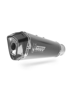 Escape Marca Mivv Delta Race acero negro para Kawasaki Versys 1000 19- Marca Mivv