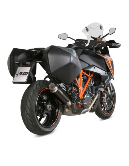 Escape Marca Mivv GP pro negro para Ktm 1290 Superduke GT 16-