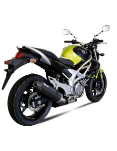 Escape carbono Marca Mivv Suzuki gladius 09-15