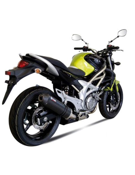 Escape carbono Marca Mivv Suzuki gladius 09-15