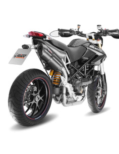 Escape Marca Mivv para Ducati hypermotard 1100 suono negro