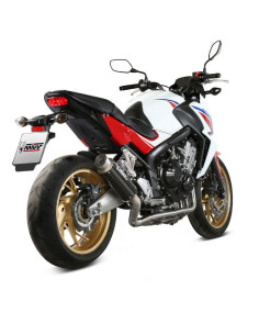 Escape completo gp pro Marca Mivv carbono para honda cb650f 14-18