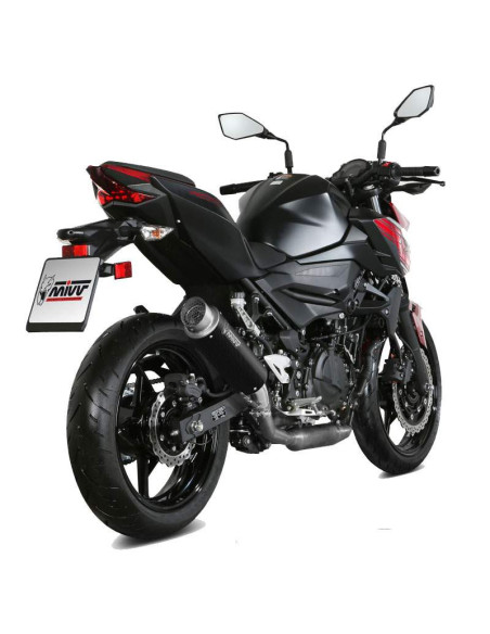 Escape Marca Mivv GP pro carbono para Kawasaki Z-Ninja 400 18-
