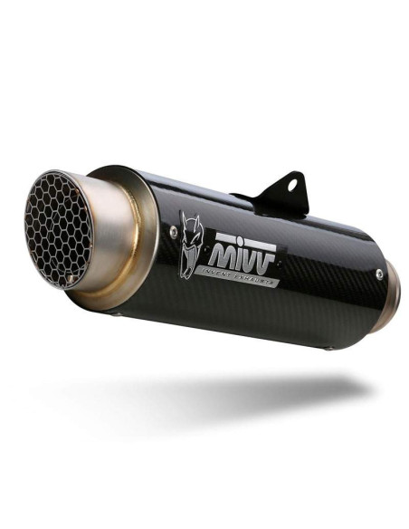 Escape Marca Mivv GP pro carbono para Kawasaki Z-Ninja 400 18-